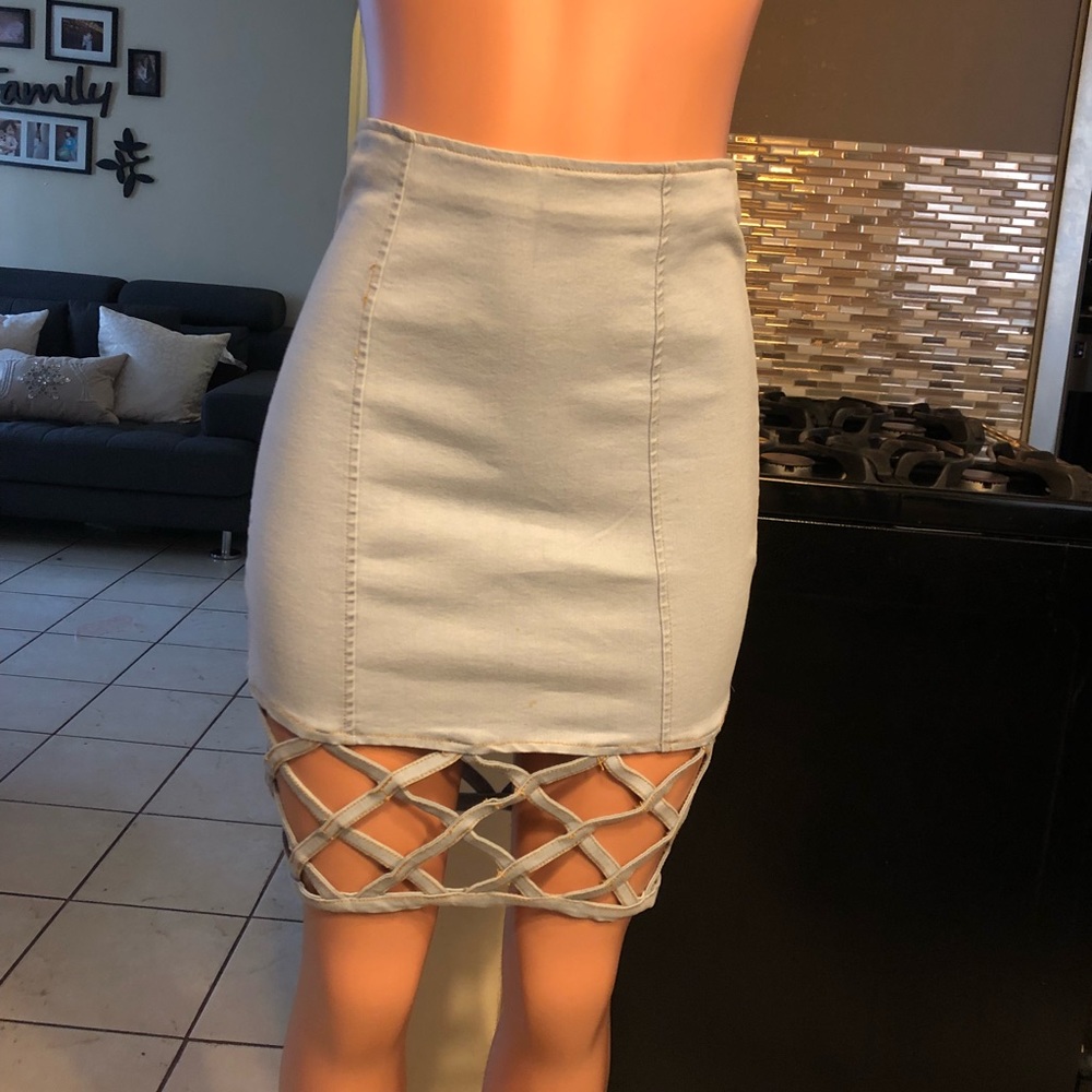 Jean skirt